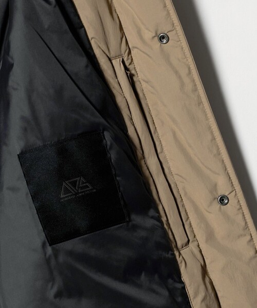 BEAUTY&YOUTH UNITED ARROWS（ビューティーアンドユースユナイテッドアローズ）の「ADS ダウン バルカラー コート（ダウンジャケット/コート・メンズ・モカ/ブラック・L/XL/S/M）」の21枚目の写真