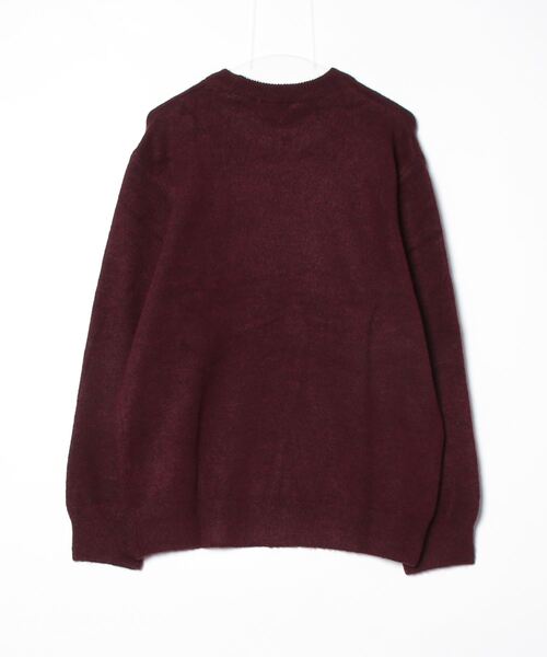 Carhartt WIP（カーハートダブリューアイピー）の「CHEDDA SWEATER（ニット/セーター・メンズ・カーキ/バーガンディー・MEDIUM/LARGE）」の3枚目の写真