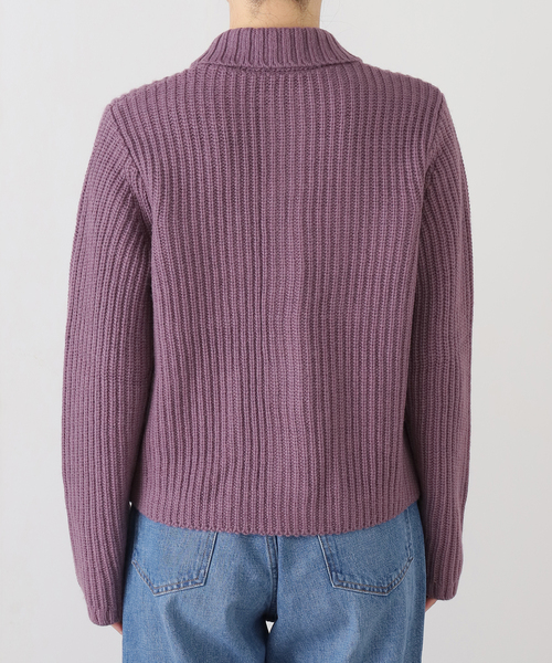 Carhartt WIP（カーハートダブリューアイピー）の「CARHARTT WIP / カーハート ダブリューアイピー WMICHIGAN SWEATER（ニット/セーター・レディース・ラベンダー/ブラック・X-SMALL）」の9枚目の写真
