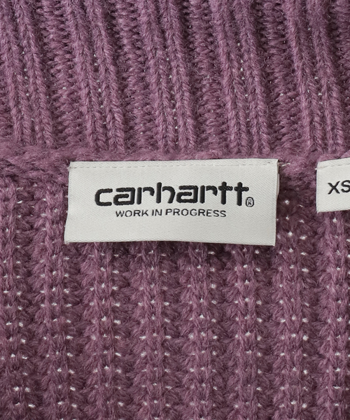 Carhartt WIP（カーハートダブリューアイピー）の「CARHARTT WIP / カーハート ダブリューアイピー WMICHIGAN SWEATER（ニット/セーター・レディース・ラベンダー/ブラック・X-SMALL）」の15枚目の写真