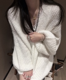 leune（ルネ）の「ふんわりオーバーサイズニットカーディガン（カーディガン/ボレロ）」