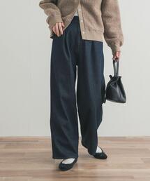 URBAN RESEARCH DOORS | 裏起毛タックデニムパンツ(デニムパンツ)