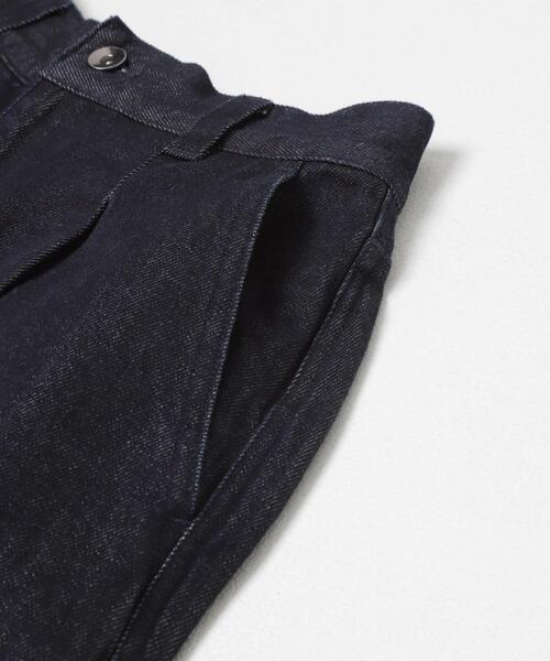 URBAN RESEARCH DOORS（アーバンリサーチドアーズ）の「裏起毛タックデニムパンツ（デニムパンツ・レディース・インディゴブルー/ワンウォッシュ・SMALL/MEDIUM）」の7枚目の写真