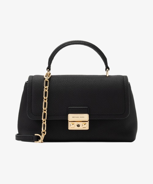 MICHAEL KORS(マイケルコース)の「TRIBECA サッチェル ミディアム(ハンドバッグ・レディース・ブラック・FREE)」の1枚目の写真