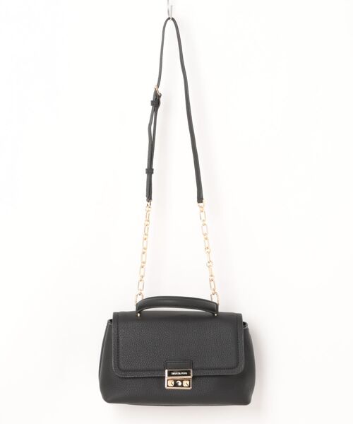MICHAEL KORS(マイケルコース)の「TRIBECA サッチェル ミディアム(ハンドバッグ・レディース・ブラック・FREE)」の4枚目の写真