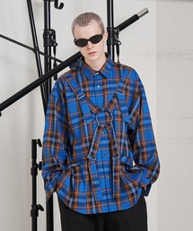 SeeSew（シーソー）の「【UNISEX】PARACHUTE SHIRTS/パラシュートチェックシャツ（シャツ/ブラウス）」