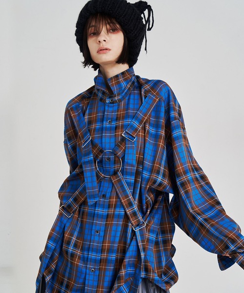 UNISEX】PARACHUTE SHIRTS/パラシュートチェックシャツ（シャツ
