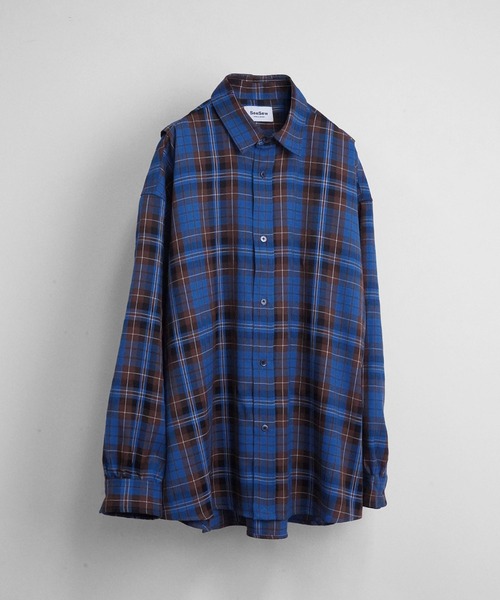 UNISEX】PARACHUTE SHIRTS/パラシュートチェックシャツ（シャツ