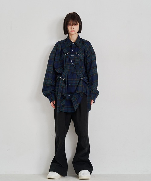 UNISEX】PARACHUTE SHIRTS/パラシュートチェックシャツ（シャツ