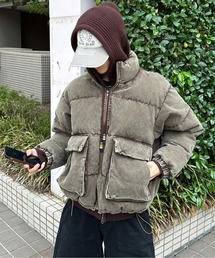 EPNK チェックブルゾン epnok（エプノック）の「【EPNK】Reversible cropped check blouson