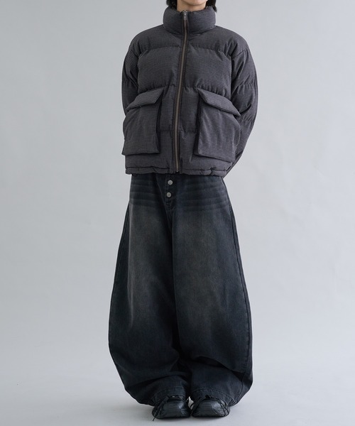 EPNK(イーピーエヌケー)の「Assorted Padded Jacket / アソートパテッドジャケット(ブルゾン・メンズ・ブラウン/ネイビー/チャコールグレー/グレー・LARGE/MEDIUM/SMALL)」の11枚目の写真