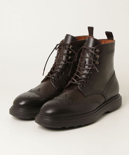POLO RALPH LAUREN(ポロ ラルフ ローレン)の「Martelli レザー ウィングチップ ブーツ(ブーツ・メンズ・ブラウン系・9D/10.5D/9.5D/8.5D/8D/7.5D/7D/10D)」の5枚目の写真