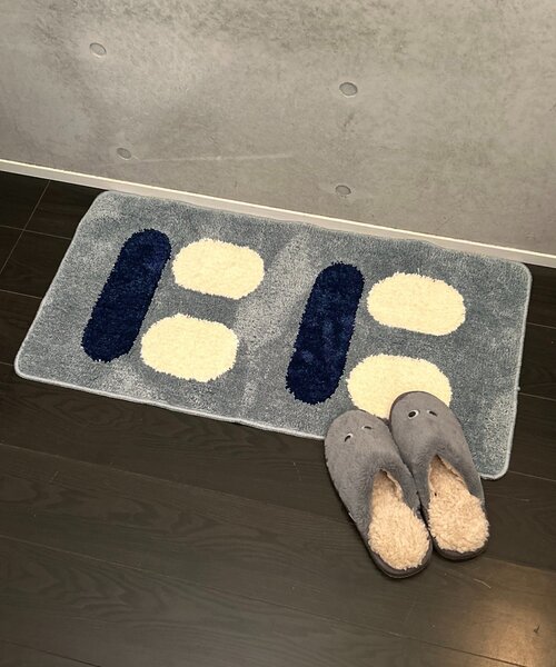 BIRTHDAY BAR(バースデイバー)の「タフトフロアマット(ラグ/マット・レディース・グレー/アイボリー・0)」の8枚目の写真