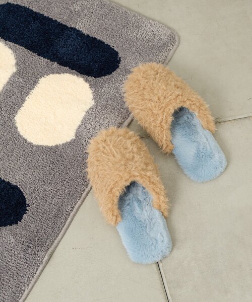 BIRTHDAY BAR(バースデイバー)の「タフトフロアマット(ラグ/マット・レディース・グレー/アイボリー・0)」の10枚目の写真