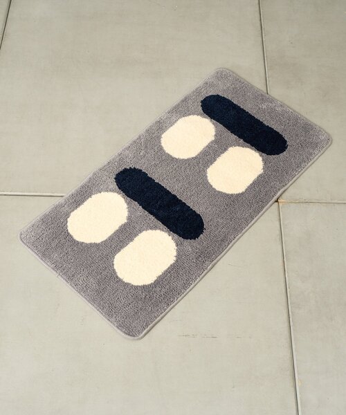 BIRTHDAY BAR(バースデイバー)の「タフトフロアマット(ラグ/マット・レディース・グレー/アイボリー・0)」の12枚目の写真