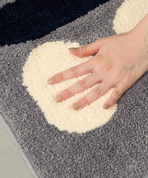 BIRTHDAY BAR(バースデイバー)の「タフトフロアマット(ラグ/マット・レディース・グレー/アイボリー・0)」の14枚目の写真