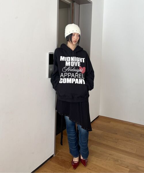 Midnight Move(ミッドナイトムーブ)の「ey cr beanie (ivory)(ニットキャップ/ビーニー・レディース・その他・FREE)」の7枚目の写真