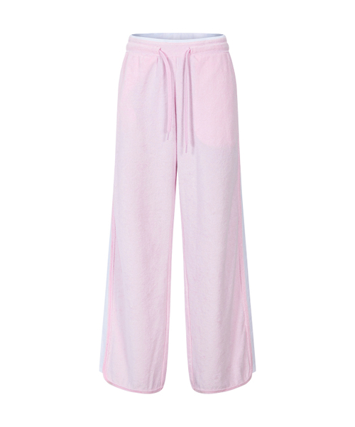 PLEASENOFOLLOW(プリーズノーフォロー)の「Cobi Tarry Pants (Baby Pink)(スウェットパンツ・レディース・その他・SMALL/MEDIUM)」の2枚目の写真