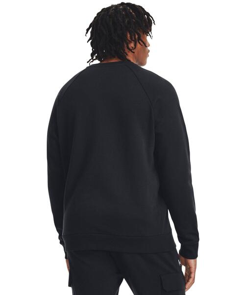 UNDER ARMOUR(アンダーアーマー)の「UAライバルフリース クルー(トレーニング/メンズ)(スウェット・メンズ・ブラック・L/XL/M/S/2XL)」の2枚目の写真