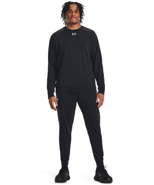 UNDER ARMOUR(アンダーアーマー)の「UAライバルフリース クルー(トレーニング/メンズ)(スウェット・メンズ・ブラック・L/XL/M/S/2XL)」の3枚目の写真