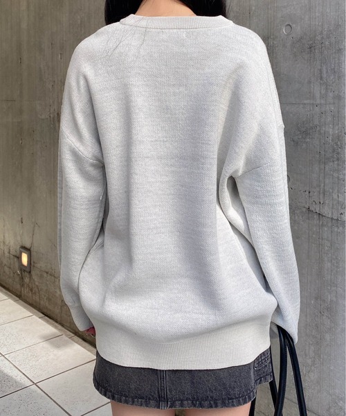 SIN ビッグロゴ　ニット　セーター　XL③ INGNI（イング）の「3段ビッグロゴニット（ニット/セーター）」 - WEAR