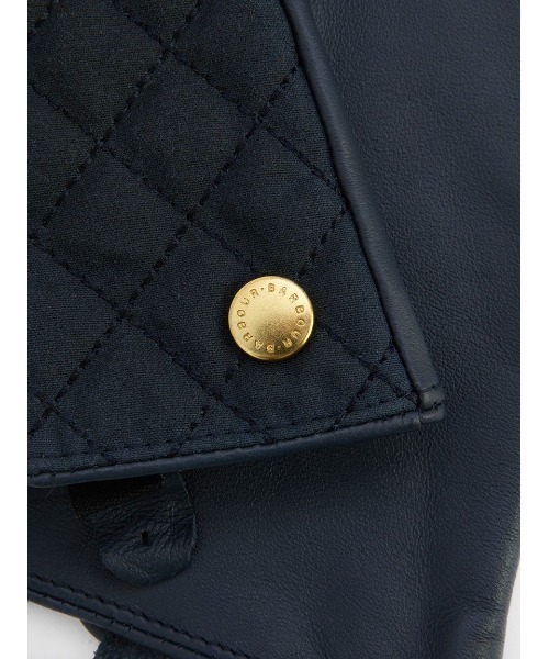 Scarlet ワックス コットン キルティング グローブ（手袋）｜Barbour