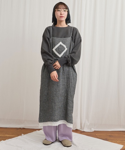 fig Ｌondon（フィグロンドン）の「simple gentle sweat（スウェット・レディース・チャコールグレー/アッシュ/ピンク/マルチ・FREE）」の21枚目の写真