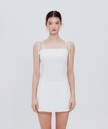 NOT YOUR ROSE（ノットユアローズ）の「レースフリルミニドレス（アイボリー）（ワンピース）」