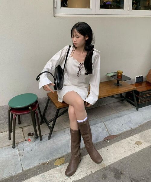 NOT YOUR ROSE(ノットユアローズ)の「レースフリルミニドレス(アイボリー)(ワンピース・レディース・その他・SMALL/MEDIUM)」の4枚目の写真