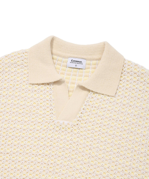 COVERNAT(カバーナット)の「マルチテクスチャーカラーハーフニットアイボリー(ニット/セーター・レディース・その他・SMALL/MEDIUM/LARGE/X-LARGE)」の7枚目の写真