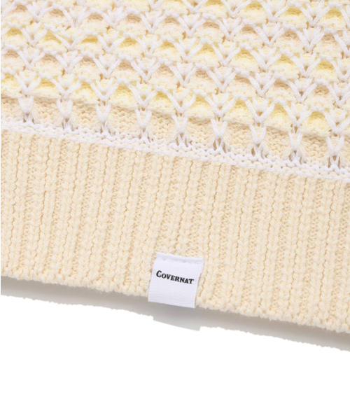 COVERNAT(カバーナット)の「マルチテクスチャーカラーハーフニットアイボリー(ニット/セーター・レディース・その他・SMALL/MEDIUM/LARGE/X-LARGE)」の9枚目の写真