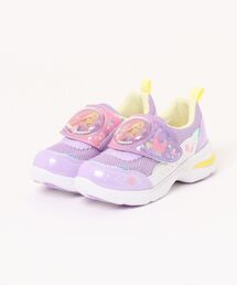 Disney（ディズニー）の「Disney ディズニー 【光る靴】キッズ ライトアップシューズ 子供靴 ワンベルト キッズスニーカー プリンセス DN C1365LE ピンク（スニーカー）」