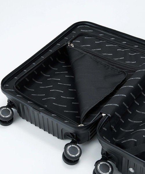 DC(ディーシー)の「DC/ディーシー スーツケース キャリーバッグ DC CC GRAFFIK S 34L DCB261202(スーツケース/キャリーバッグ・メンズ・ブラック×ホワイト/シルバー×ブラック・FREE)」の12枚目の写真
