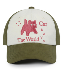 CATSAVETHEWORLD（キャットセーブザワールド）の「ピクセルアートキャップ（グリーン）（キャップ）」