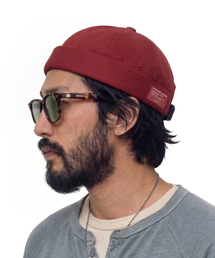 UNDERCONTROL（アンダーコントロール）の「コットンブリムレスキャップ MOLD CAP / ツイルコットン / OGレッド（キャップ）」
