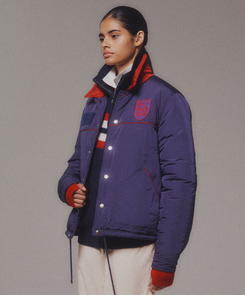 MENASOO（ミナス）の「Padding Jacket_Navy（ダウンジャケット/コート・レディース・ネイビー・1/2）」の3枚目の写真