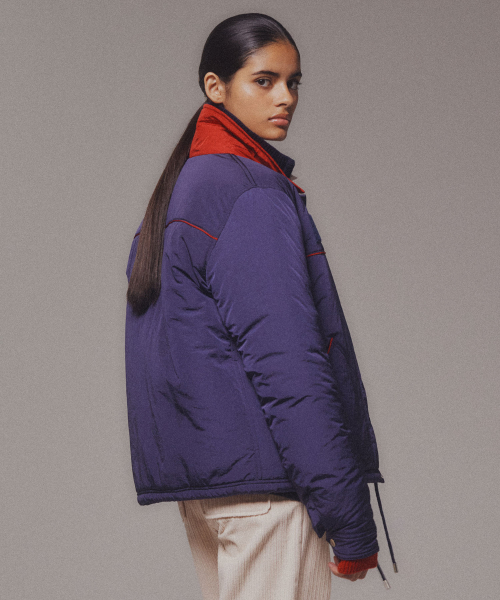 MENASOO（ミナス）の「Padding Jacket_Navy（ダウンジャケット/コート・レディース・ネイビー・1/2）」の6枚目の写真