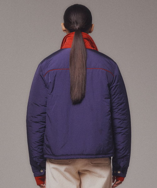 MENASOO（ミナス）の「Padding Jacket_Navy（ダウンジャケット/コート・レディース・ネイビー・1/2）」の7枚目の写真