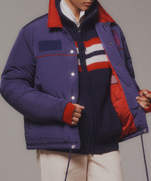 MENASOO（ミナス）の「Padding Jacket_Navy（ダウンジャケット/コート・レディース・ネイビー・1/2）」の9枚目の写真