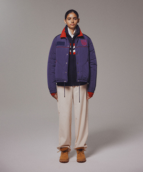 MENASOO（ミナス）の「Padding Jacket_Navy（ダウンジャケット/コート・レディース・ネイビー・1/2）」の10枚目の写真