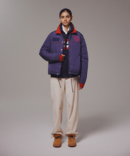 MENASOO（ミナス）の「Padding Jacket_Navy（ダウンジャケット/コート・レディース・ネイビー・1/2）」の11枚目の写真
