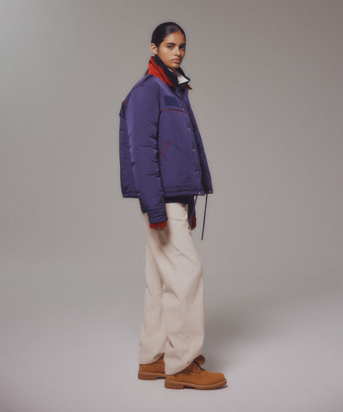 MENASOO（ミナス）の「Padding Jacket_Navy（ダウンジャケット/コート・レディース・ネイビー・1/2）」の15枚目の写真