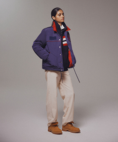 MENASOO（ミナス）の「Padding Jacket_Navy（ダウンジャケット/コート・レディース・ネイビー・1/2）」の16枚目の写真