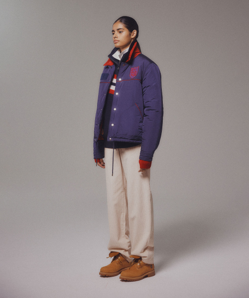 MENASOO（ミナス）の「Padding Jacket_Navy（ダウンジャケット/コート・レディース・ネイビー・1/2）」の17枚目の写真