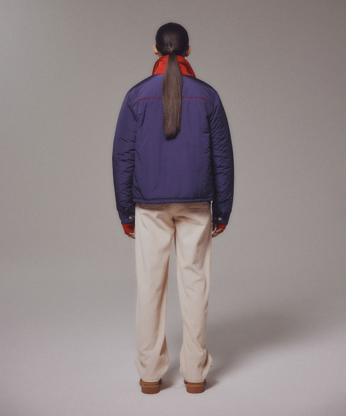 MENASOO（ミナス）の「Padding Jacket_Navy（ダウンジャケット/コート・レディース・ネイビー・1/2）」の19枚目の写真
