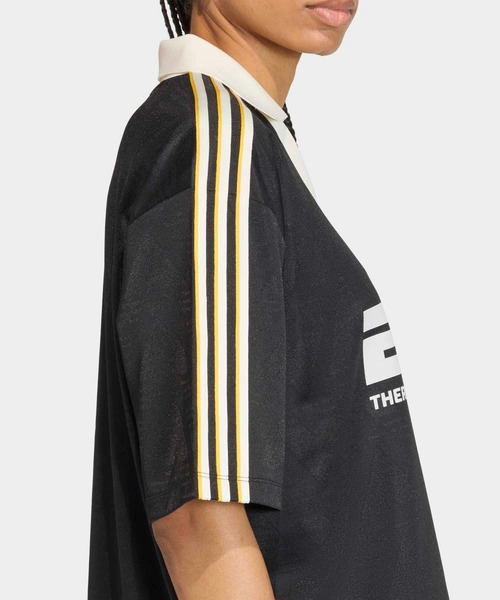 adidas(アディダス)の「サッカー ジャージ スポンサー / アディダスオリジナルス adidas Originals(Tシャツ/カットソー・レディース・ホワイト/イエロー/ブラック・SMALL/XX-LARGE/LARGE/MEDIUM/X-LARGE)」の9枚目の写真