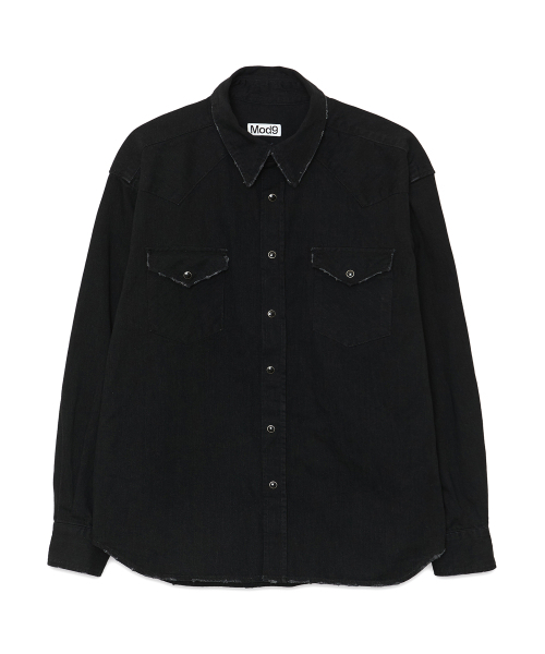 MODNINE(モディナイン)の「Black Halo - Shirt(シャツ/ブラウス・メンズ・その他・SMALL/MEDIUM/LARGE/X-LARGE)」の1枚目の写真