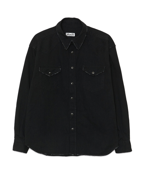 MODNINE(モディナイン)の「Black Halo - Shirt(シャツ/ブラウス・メンズ・その他・SMALL/MEDIUM/LARGE/X-LARGE)」の2枚目の写真
