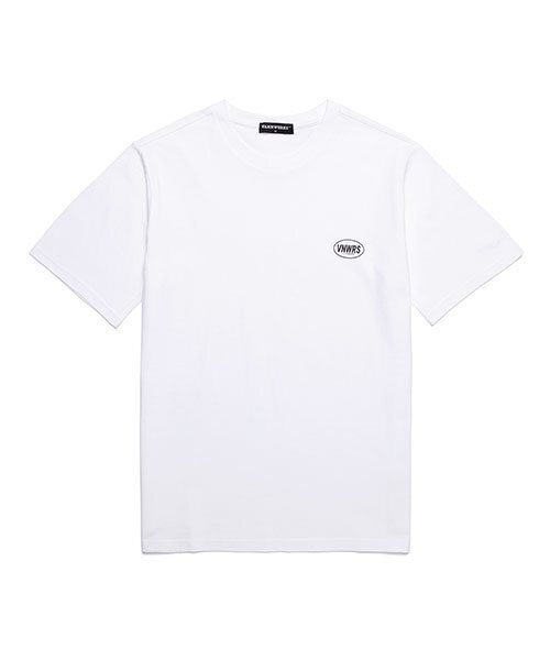 VANNWORKS(バンワークス)の「ミニマルサークルロゴ半袖Tシャツ (VS0028) ホワイト_ブラック(Tシャツ/カットソー・レディース・その他・LARGE/MEDIUM/SMALL/X-LARGE/XX-LARGE)」の1枚目の写真
