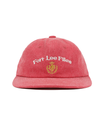 FORTLEEFILES（フォートリーファイルズ）の「FLF Arch Logo 6 Panel Cap (Vintage Red)（キャップ）」
